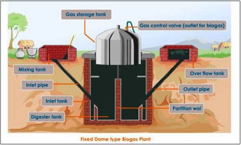 Photographs of biogas Plant ~ Biogas Technology