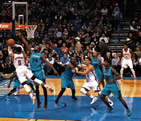 Russell Westbrook Creates Chaos | Thunder v. Hornets, Chesap… | Flickr