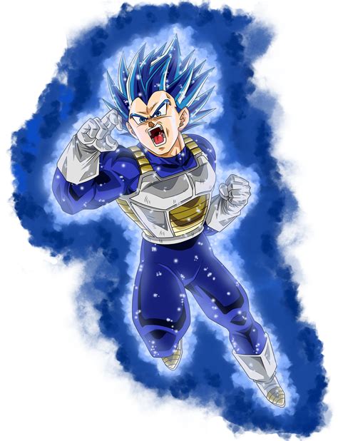 Vegeta Super Saiyajin Blue Evolution by arbiter720 | Dragon ball super ...