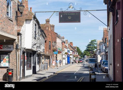 High Street, Edenbridge, Kent, England, United Kingdom Stock Photo - Alamy