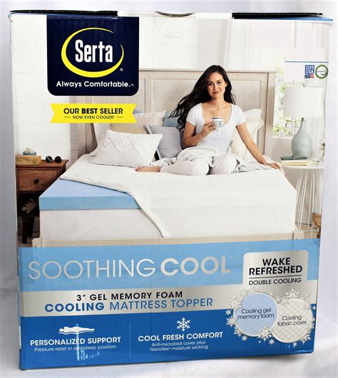 Serta 3 Inch Cooling Mattress Topper Queen - kevinjoblog