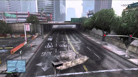 GTA 5 ONLINE :TANK RAMPAGE - YouTube