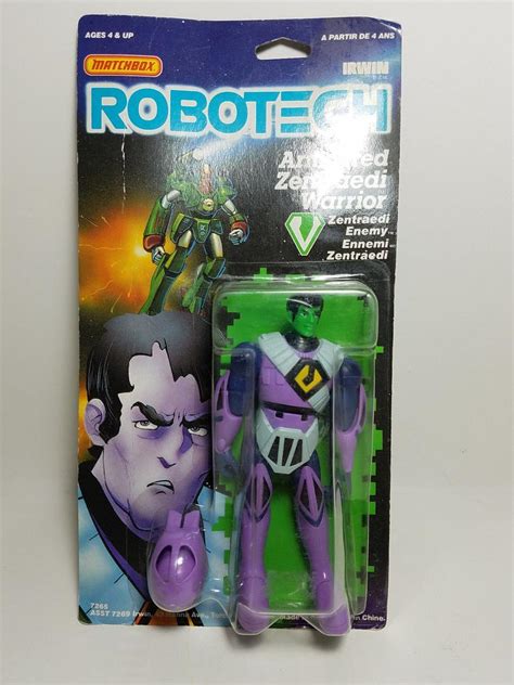 Robotech Armoured Zentraedi Warrior Matchbox 1985 macross zentradi ...