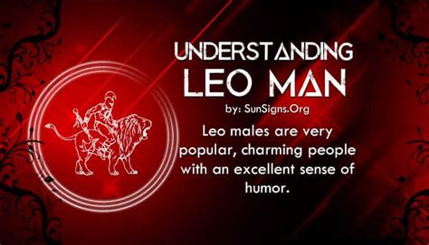 Understanding The Leo Man | Sun Signs