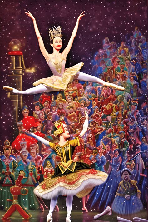 The Nutcracker Ballet Illustrated Scenes · Creative Fabrica