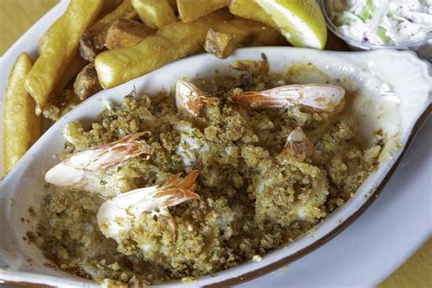 Baked Stuffed Shrimp Casserole - Menu - Lenny & Joe's - Seafood Restaurant in CT