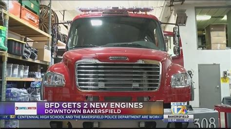 Bakersfield Fire Department gets 2 new engines - YouTube