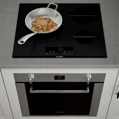 Best Buy: Bosch 500 Series 24" Built-In Electric Induction Cooktop with 3 elements Black NIT5469UC