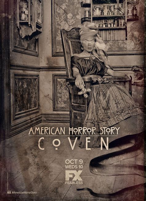 American Horror Story: Coven Κυκλοφόρησε 4 Νέες Ανατριχιαστικές Αφίσες! | Newsfilter