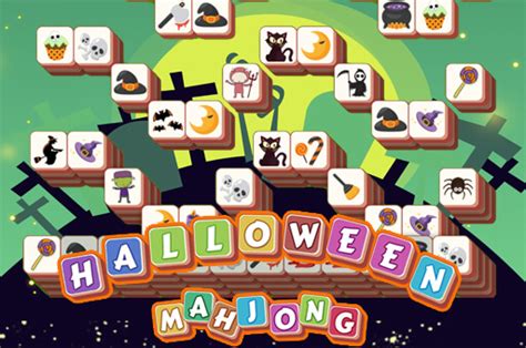 Halloween Mahjong Tiles Free Game Play Now at 144mahjong.com