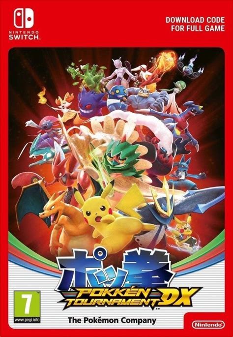 Pokemon Pokken Tournament DX - Nintendo Switch Video Game - Full Game Digital Code - NEW | in ...