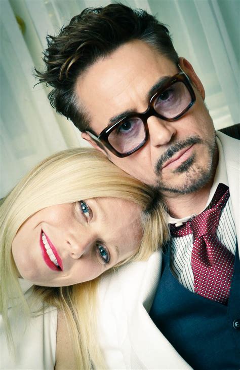 Robert Downey Jr. & Gwyneth Paltrow #celebrities Robert Downey Jr ...