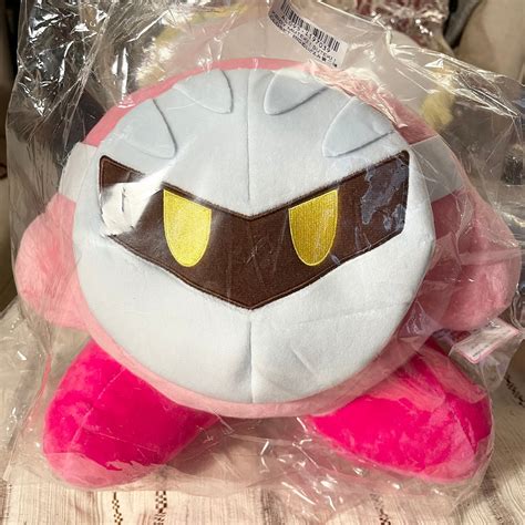 Kirby Muteki Suteki Toreba Closet Meta Knight Mask Plush Toy | Etsy