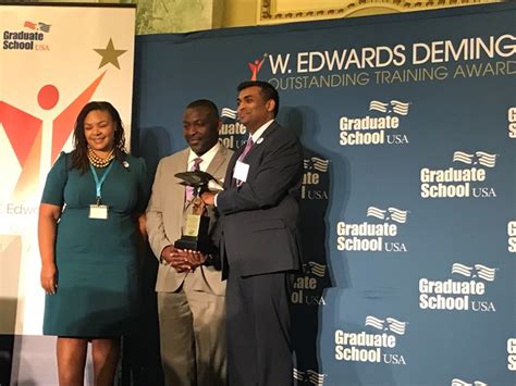 The 2019 W. Edwards Deming Training Award Winners | Graduate School USA