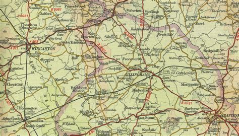 Gillingham (Dorset) Map