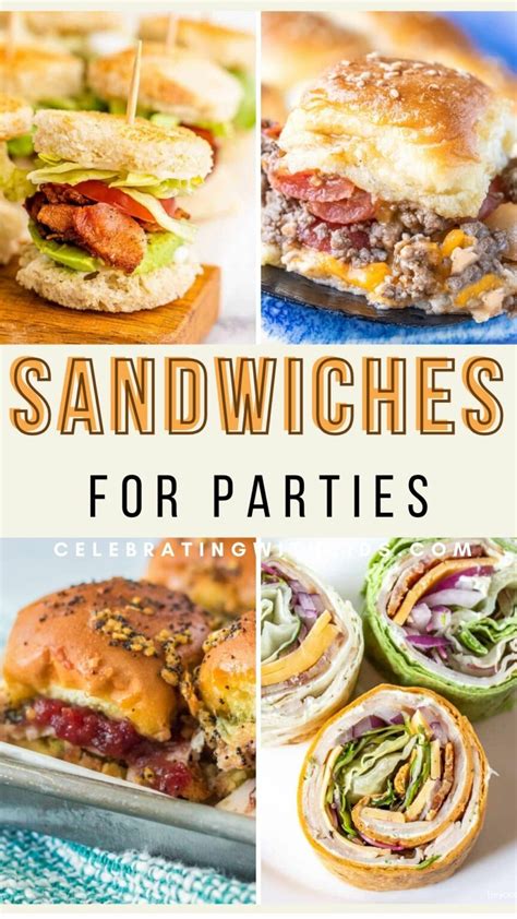 40 crowd-pleasing sandwiches to serve at a party - Celebrating with kids