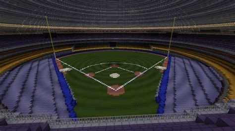 Baseball/Football Stadium Minecraft Map