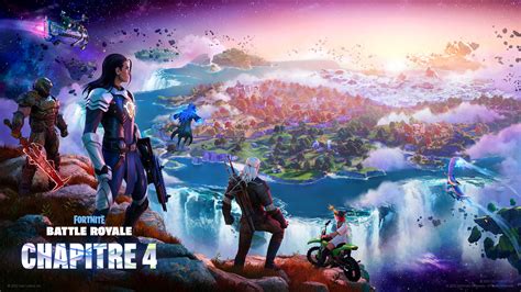 Bienvenue dans le Chapitre 4 - Saison 1 de Fortnite Battle Royale