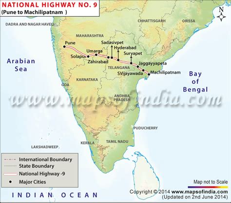 National Highway No. 9 | Route map, Major earthquakes, Website services