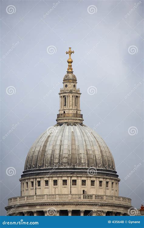 St pauls dome stock photo. Image of icon, christopher, clouds - 435648