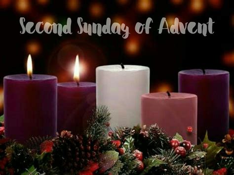 2nd Sunday of Advent | Advent candles, Third sunday of advent, Christmas advent