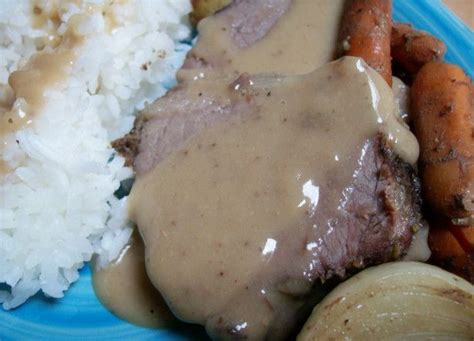 Warm And Cozy Bottom Round Roast Crock Pot Style Recipe - Food.com Slow Cooker Round Roast ...