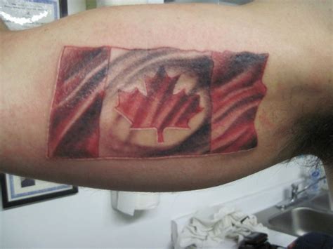 canadian flag tattoo - Google Search | Canadian flag tattoo, Flag ...