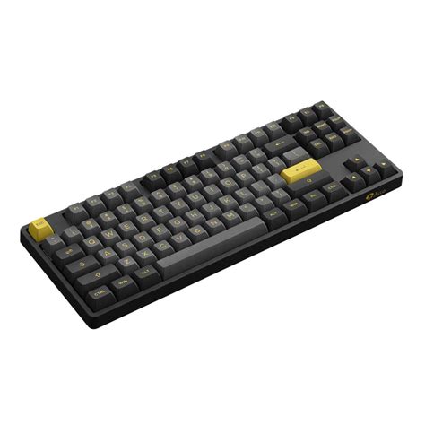 Akko Black & Gold 5087B Plus RGB Hot-Swappable Mechanical Keyboard (Akko CS Silver)