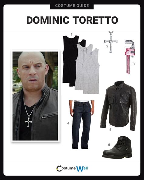 Dress Like Dominic Toretto Costume | Halloween and Cosplay Guides