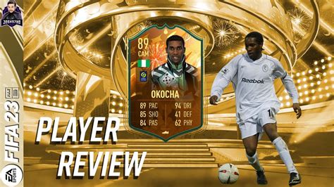 THE BEST DRIBBLER IN FIFA 23!? 89 WORLD CUP HERO JAY JAY OKOCHA PLAYER REVIEW! FIFA 23 ULTIMATE ...