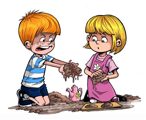 Kids Playing In Mud Clipart | Free Images at Clker.com - vector clip art online, royalty free ...