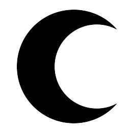 Crescent Moon Silhouette | Moon silhouette, Silhouette tattoos ...