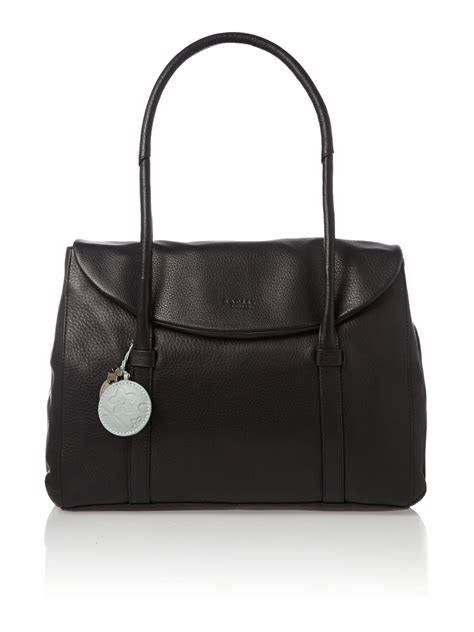 Radley Black Leather Bucket Bag | IUCN Water