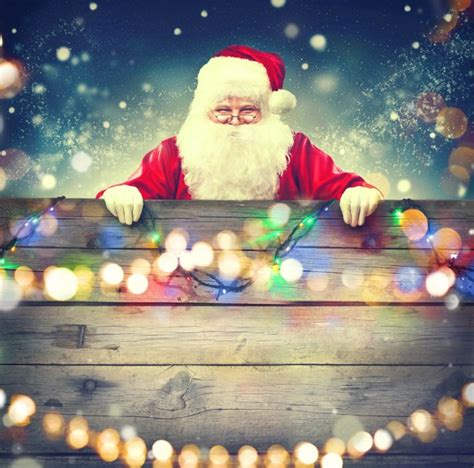 Father Christmas Santa Claus Wallpaper Wall Mural