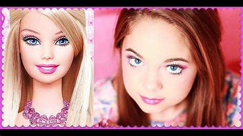 Barbie Makeup Tutorial ♥ - YouTube