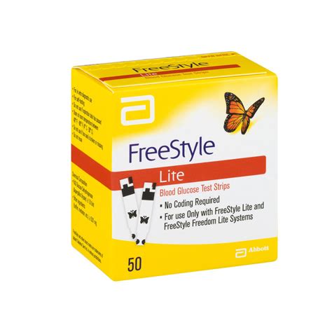 Freestyle Lite Test Strips 50s