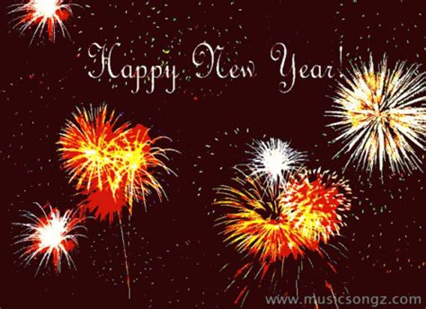 Happy New Year Fireworks GIF - HappyNewYear Fireworks AnimatedText ...