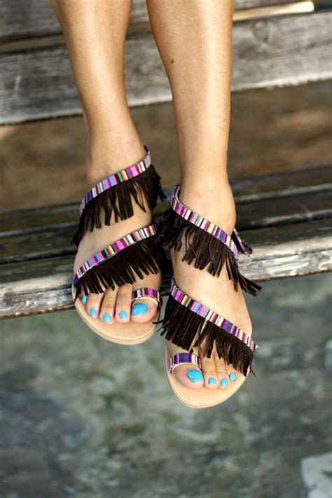 Handmade leather sandals | #Top6Trends - Style - Fashion - Culture - Food - Travel