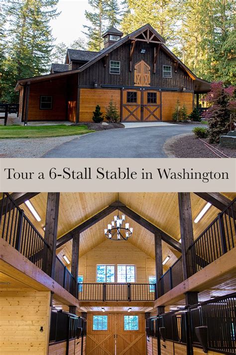 Tour a Stunning 6-Stall Stable in Washington - STABLE STYLE