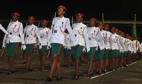 Women in Uniform at Guyana Independence Flag Raising Ceremony - Guyanese Girls Rock! | Guyana ...