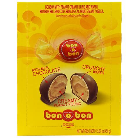 Bon Bon Chocolate with Peanut Filling 15.87oz | Peimco