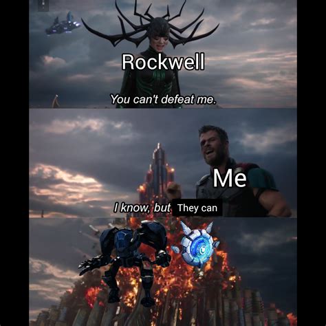 Rockwell vs me : r/arkmemes