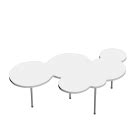 Cloud Coffee Table - Design and Decorate Your Room in 3D