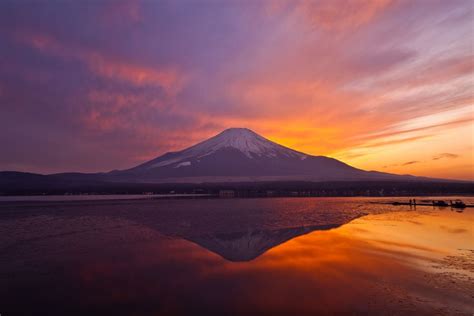 Mt.fuji - Sunset | Sunset, Sunrise sunset, Beautiful sunset