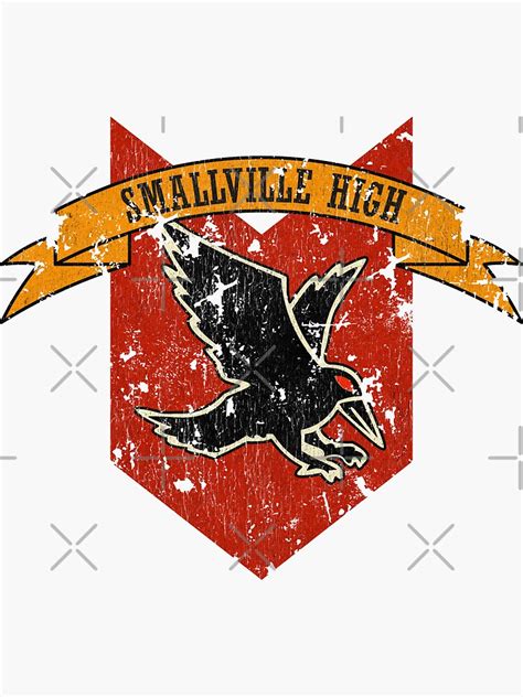 "Smallville High School Crest" Sticker for Sale by jacobcdietz | Redbubble