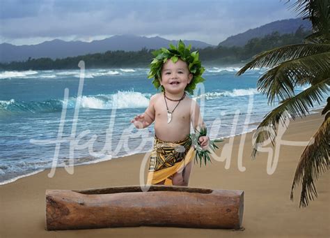 Instant Download Digital Backdrop Hawaii Beach Backdrop | Etsy