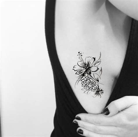 Arlet Vintage Black Wild Rose Flower Temporary Tattoo | Tatoeage ideeën, Tatoeage, Tatoeages