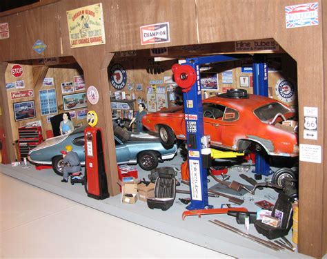 Nascar Diorama