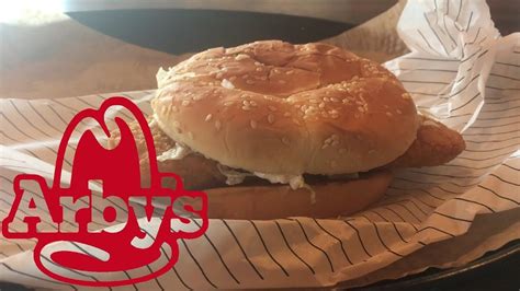 Review: Arby's Crispy Fish sandwich - YouTube