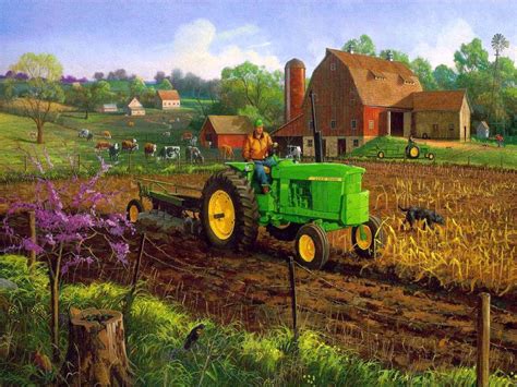 Old Farm Scenes Wallpaper - WallpaperSafari